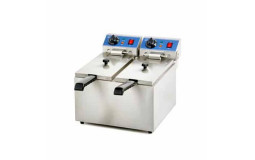 Electric Fryer - 2x6 L (Material to be cleaned)