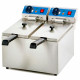 Electric Fryer - 2x6 L (Material to be cleaned)