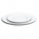 Assiette Porcelaine Blanche Gamme Opéra