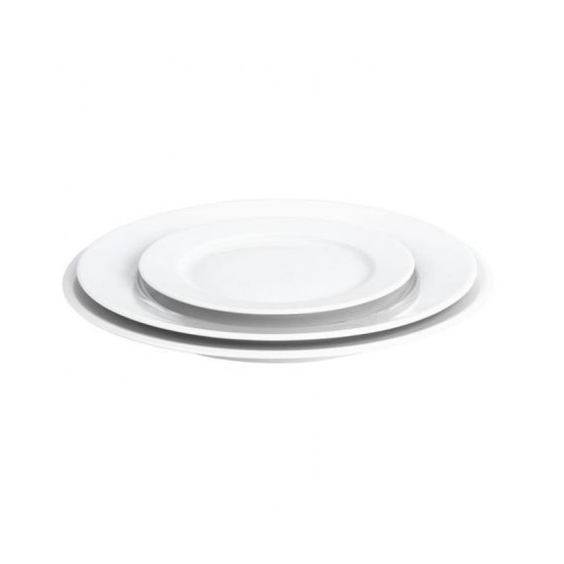 Assiette creuse opéra blanche D 20 cm - Assiettes - Décomania