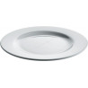 Round Plate in White Porcelain - Opera Range