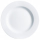 Assiette Porcelaine Blanche Gamme Opéra