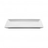 Rectangular Plate in White Porcelain