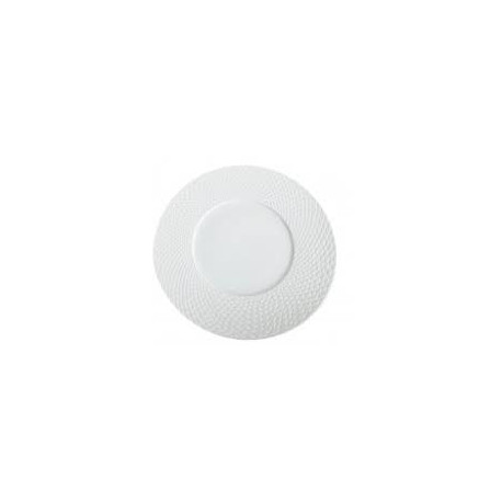 Assiette Porcelaine Blanche Ronde Gamme Venise