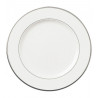 Round Plate in White Porcelain - Versailles Range