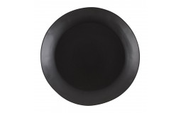 Assiette Ronde Noire Gamme "Chic & Mat"