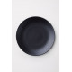 Assiette Ronde Noire Gamme "Chic & Mat"