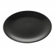 Assiette Ronde Noire Gamme "Chic & Mat"