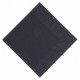 Serviette de Table Noire 60x60	