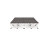 Estrade H60 - Scène 6 m2 avec marche d'accès