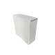 Banque d'Accueil Pliante Mélaminé Blanc - 100x40xh100