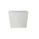 Banque d'Accueil Pliante Mélaminé Blanc - 100x40xh100
