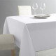 Nappe et Serviette Blanche