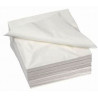 White tablecloth and napkin