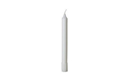 Bougie Blanche pour Chandelier Ø 2 cm H 20 cm 