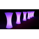 Light High Bar Table - Ø 60 cm - H110 cm - 17 colours, wireless