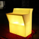 Ligth Display/ Reception Desk - 110x90x82 cm - 17 colours, wireless