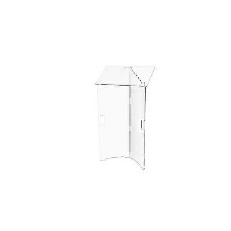 Transparent desk - H112 cm