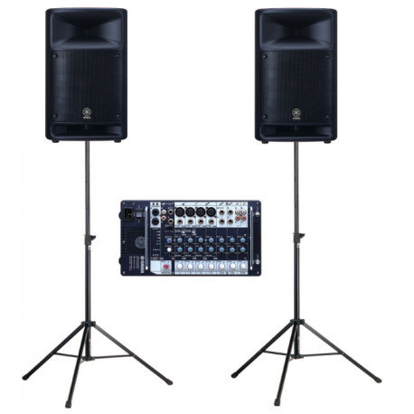 Speaker/ Equalizer 400 W + Mixer + Tripod